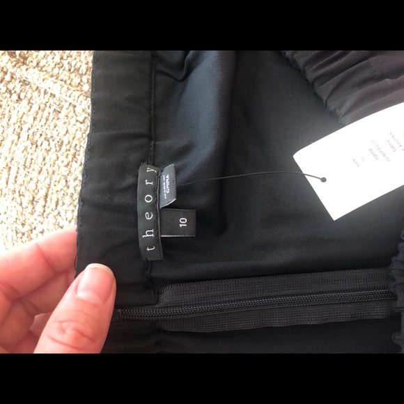 NWT! Theory Black Jumpsuit - Picture 6 of 8